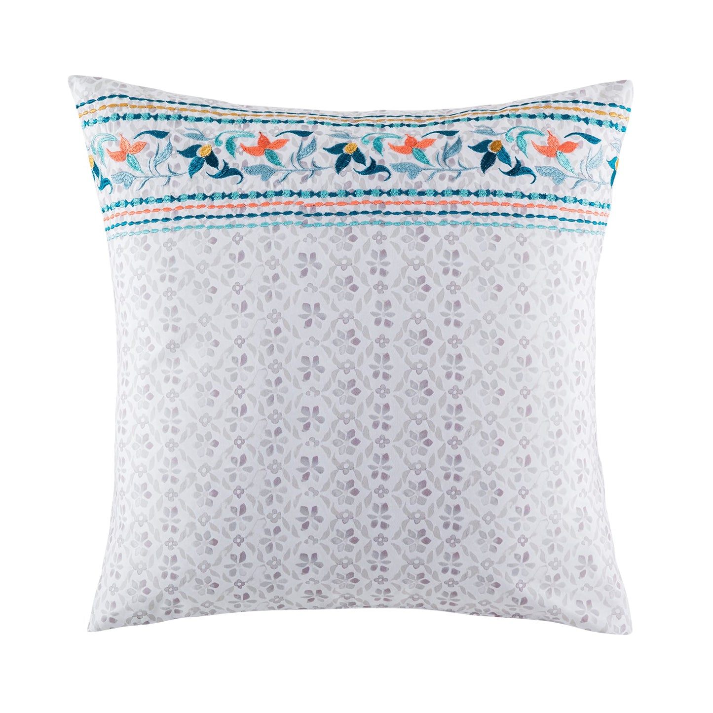 Vernie Euro Pillowcase EURO PILLOWCASE KAS AUSTRALIA Multi Square 65x65cm