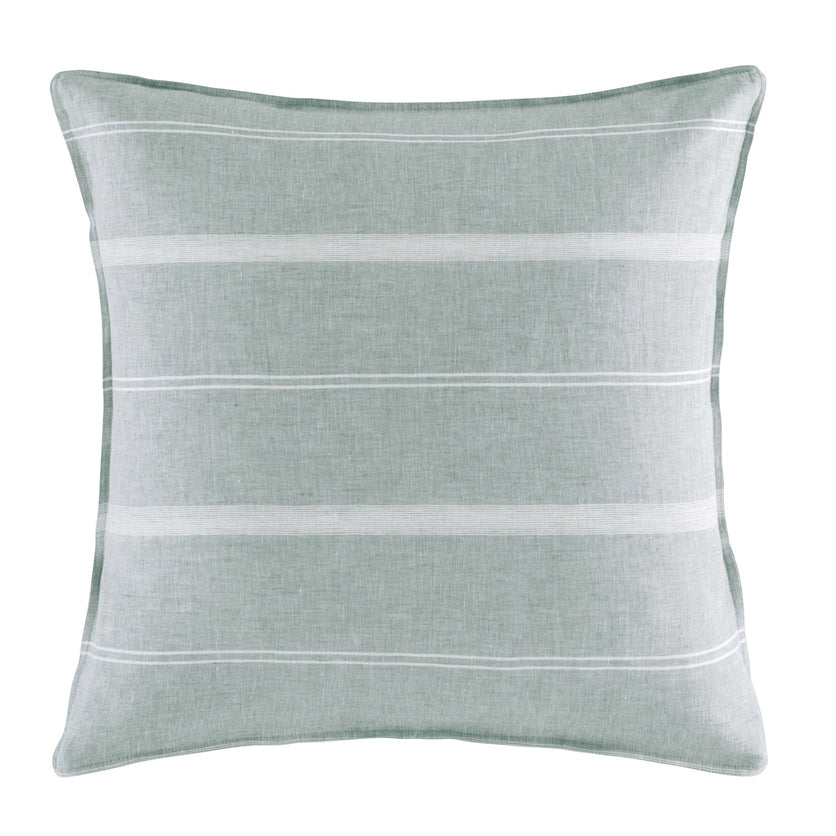 Balmoral Mineral Euro Pillowcase EURO PILLOWCASE KAS AUSTRALIA Mineral Square 65x65cm