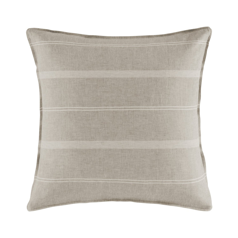 Balmoral Neutral Euro Pillowcase EURO PILLOWCASE KAS AUSTRALIA Neutral Square 65x65cm