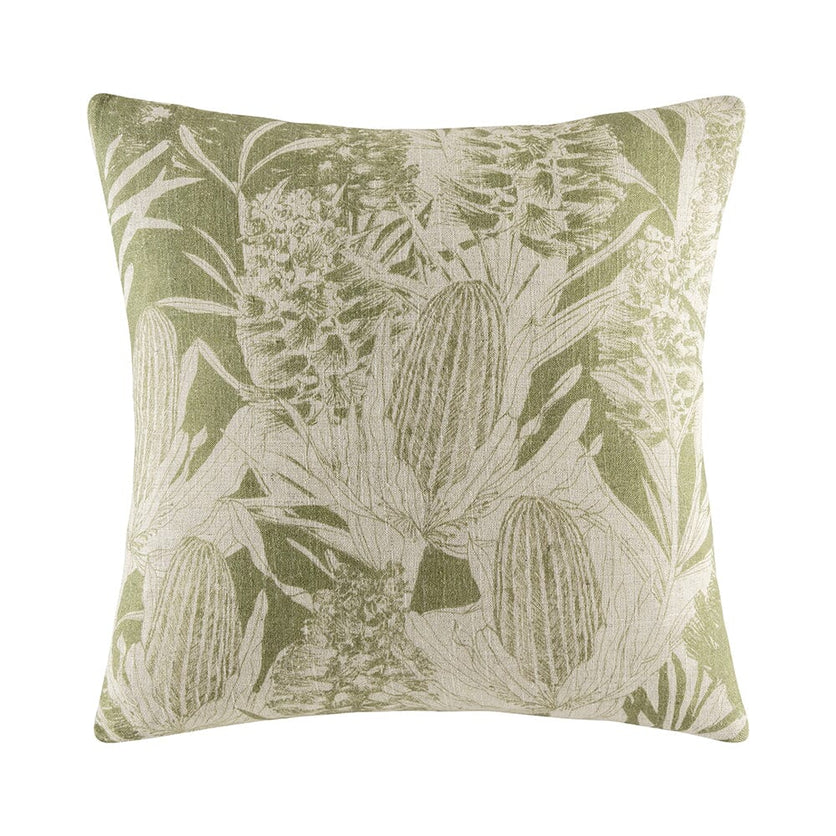 Banksia Cushion CUSHION KAS AUSTRALIA Sage Square 50x50cm