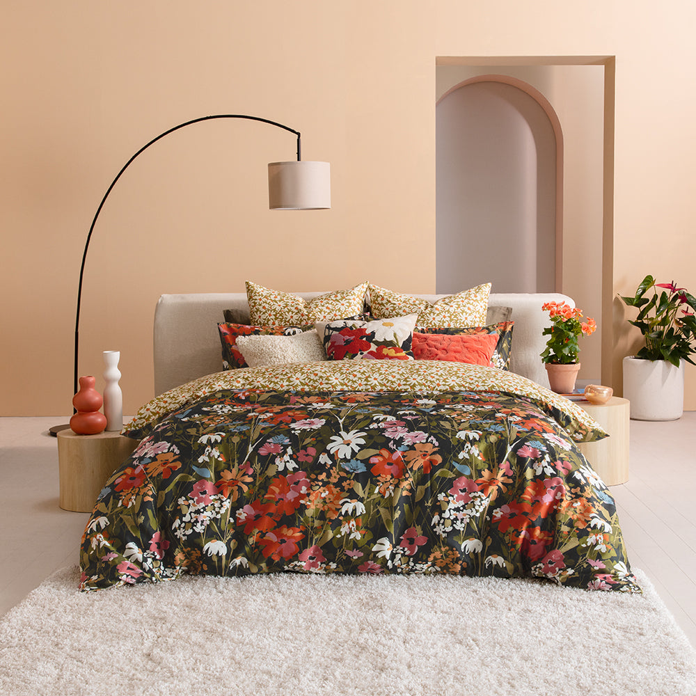 Fresca Quilt Cover Set BED LINEN KAS AUSTRALIA Multi Queen 210X210CM + 2PC 48X73CM