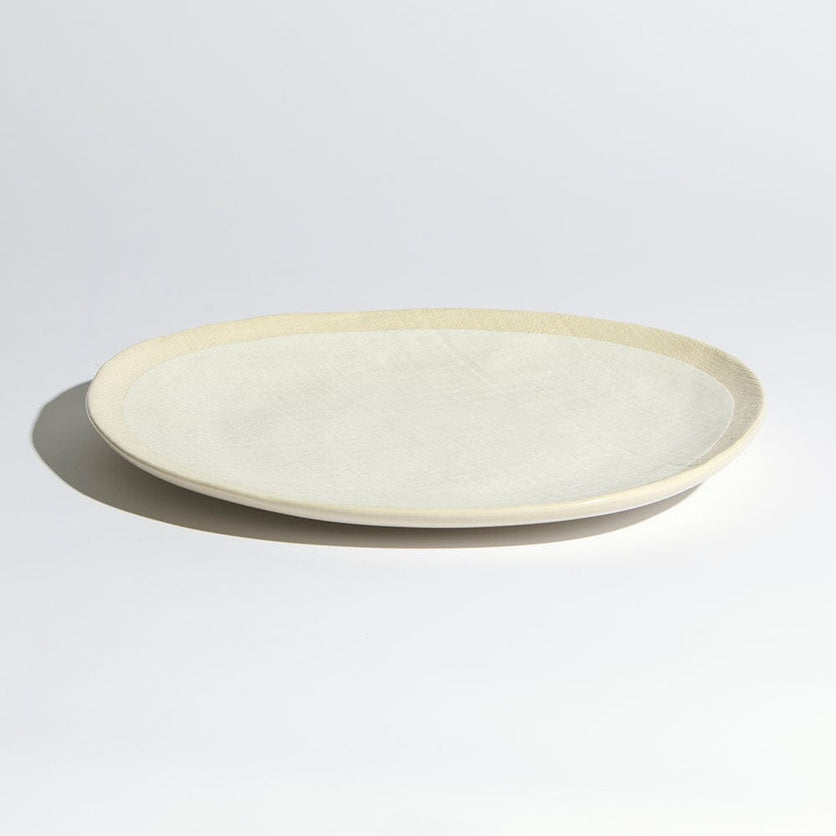 Organic Linen Plate DINNERWARE Ben David by KAS