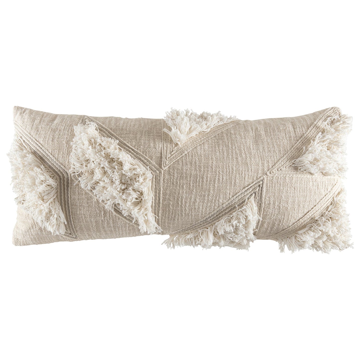 Quill Cushion Cushion KAS AUSTRALIA Natural Rectangle 40x60cm