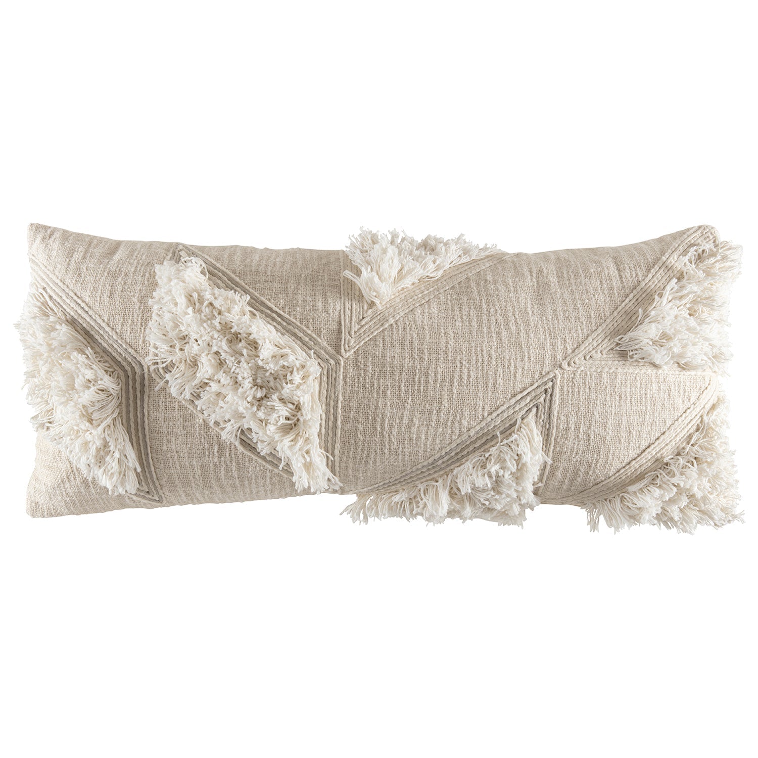 Quill Cushion Cushion KAS AUSTRALIA Natural Rectangle 40x60cm