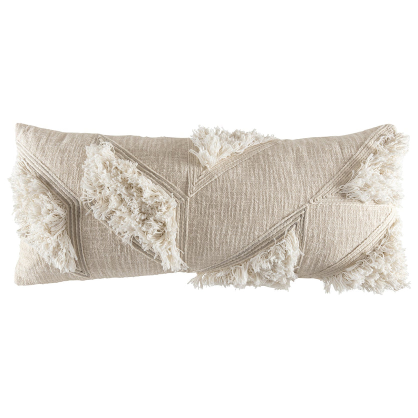 Quill Cushion Cushion KAS AUSTRALIA Natural Rectangle 40x60cm
