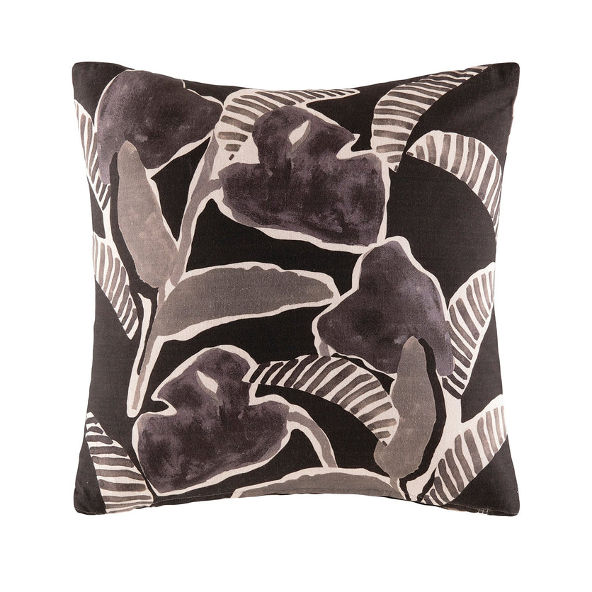 Rere Cushion Cushion KAS AUSTRALIA Black Square 50x50cm
