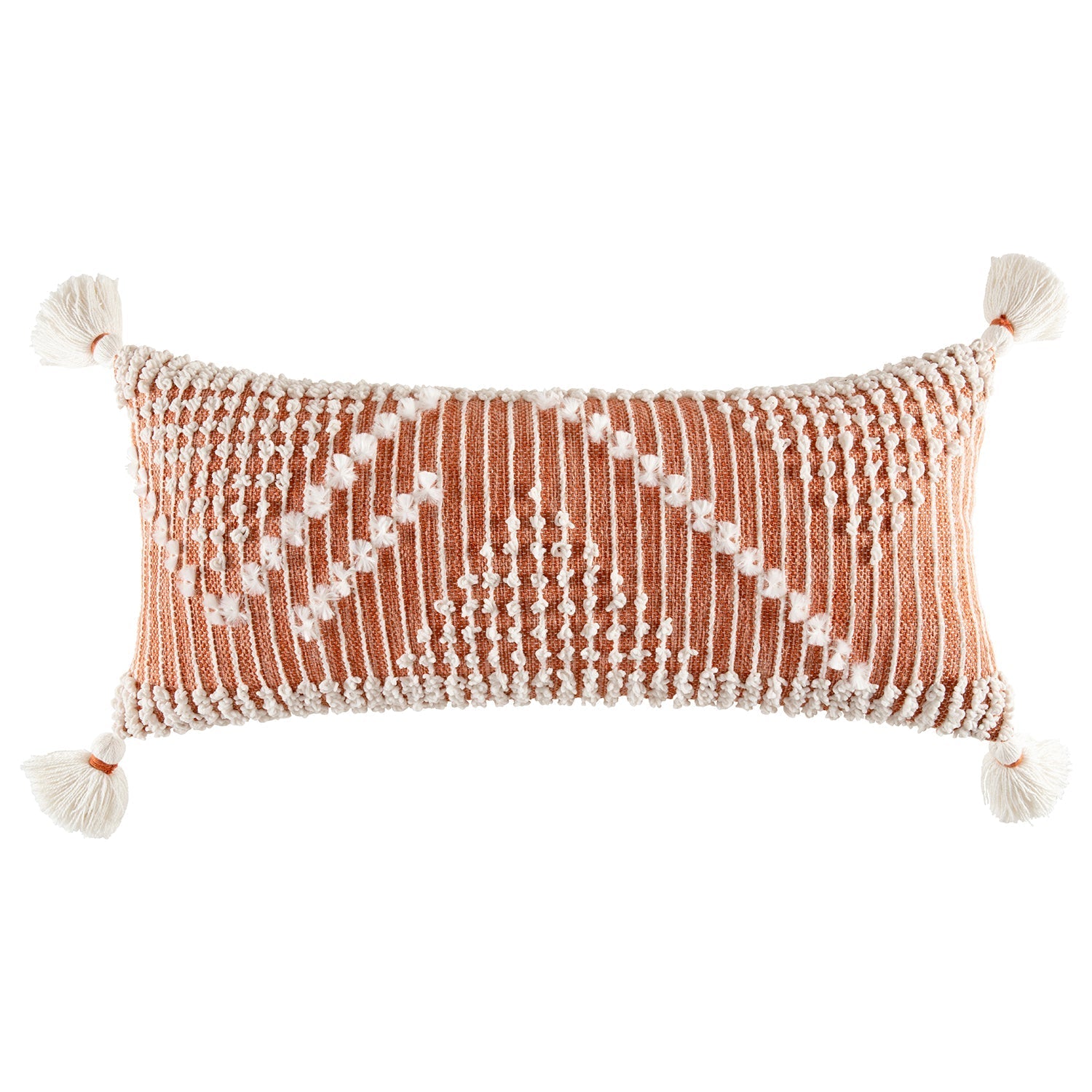 Zigi Cushion Cushion KAS AUSTRALIA Clay Rectangle 35x80cm