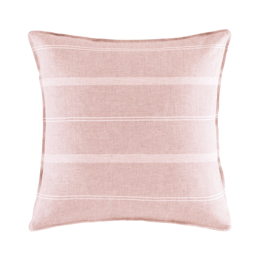 Balmoral Blush Euro Pillowcase EURO PILLOWCASE KAS AUSTRALIA Blush Square 65x65cm